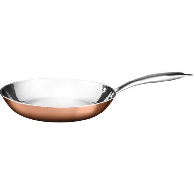 SILVERCREST RVS koekenpan met koperlaag, Ø24 cm SILVERCREST RVS koekenpan met koperlaag, Ø24 cm