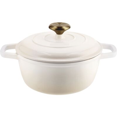 SILVERCREST Gietijzeren pan, Ø21 cm (Beige) SILVERCREST Gietijzeren pan, Ø21 cm (Beige)