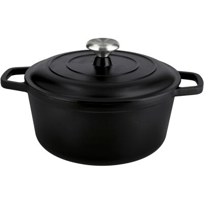 SILVERCREST Gietijzeren pan, Ø26 cm (zwart) SILVERCREST Gietijzeren pan, Ø26 cm (zwart)