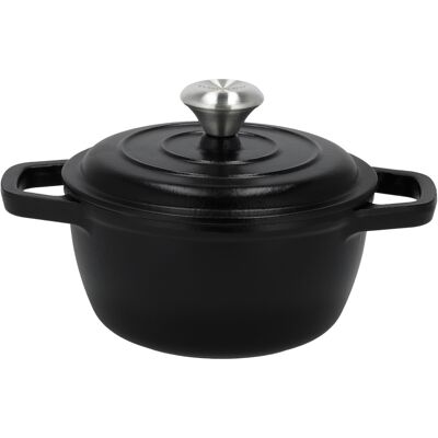 SILVERCREST Gietijzeren pan, Ø16 cm (zwart) SILVERCREST Gietijzeren pan, Ø16 cm (zwart)