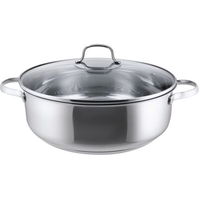 SILVERCREST Rvs braadpan 28 cm (Gecoat) SILVERCREST Rvs braadpan 28 cm (Gecoat)