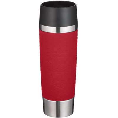 EMSA Thermosbeker Travel Mug Essential, 500 ml (Rood) EMSA Thermosbeker Travel Mug Essential, 500 ml (Rood)