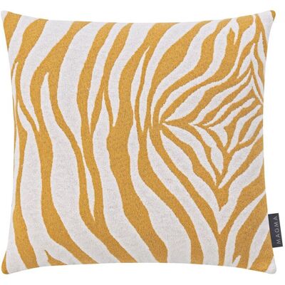 MAGMA Kussenhoes ZEBRA (Mosterdgeel, 40 x 40 cm) MAGMA Kussenhoes ZEBRA (Mosterdgeel, 40 x 40 cm)