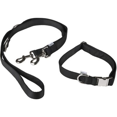 zoofari Hondenhalsband (M, Zwart) zoofari Hondenhalsband (M, Zwart)