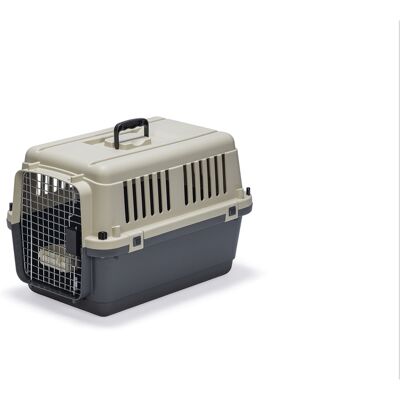 KARLIE Honden transportbox Nomad, grijs/wit (61x40x40,5 cm) KARLIE Honden transportbox Nomad, grijs/wit (61x40x40,5 cm)