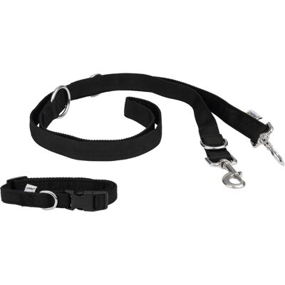 zoofari Hondenriem met halsband of hondenriem (Halsband S en hondenriem) zoofari Hondenriem met halsband of hondenriem (Halsband S en hondenriem)