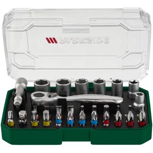 PARKSIDE Ratel-bitset, bitset of bit- en dopsleutelset (Ratel-bitset) PARKSIDE Ratel-bitset, bitset of bit- en dopsleutelset (Ratel-bitset)