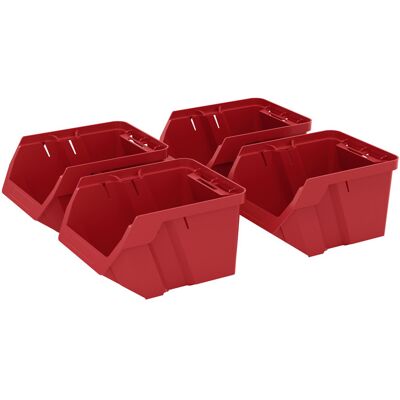PARKSIDE Opbergbakjes voor gereedschapswand (Kleine set 4-delig) PARKSIDE Opbergbakjes voor gereedschapswand (Kleine set 4-delig)