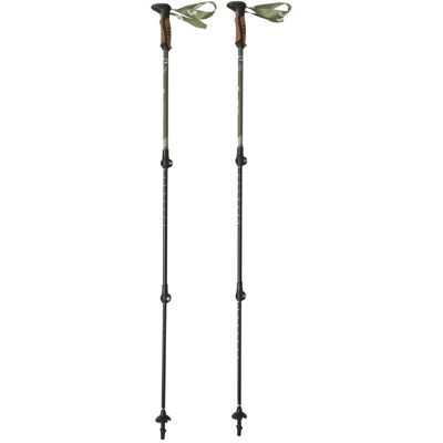 CRIVIT Aluminium wandelstokken (groen) CRIVIT Aluminium wandelstokken (groen)