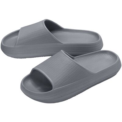 CRIVIT Heren badslippers (Grijs, 42/43) CRIVIT Heren badslippers (Grijs, 42/43)