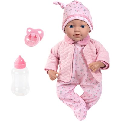 BAYER DESIGN Reborn Baby pop 38 cm (Roze) BAYER DESIGN Reborn Baby pop 38 cm (Roze)