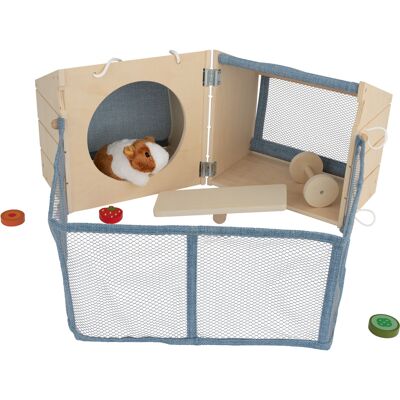 lupilu Speelset hond, kat of cavia (Caviahuis) lupilu Speelset hond, kat of cavia (Caviahuis)