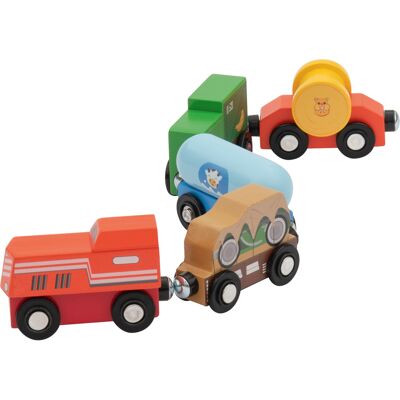 LUPILU Houten trein (Ladingtrein) LUPILU Houten trein (Ladingtrein)