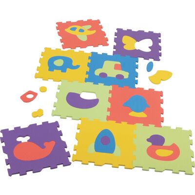lupilu Puzzelmat (Dieren en voertuigen) lupilu Puzzelmat (Dieren en voertuigen)