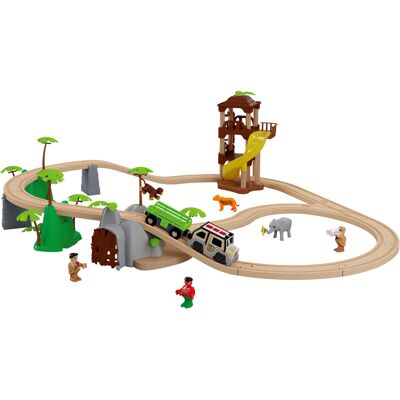 Playtive Houten treinbaan (Jungle) Playtive Houten treinbaan (Jungle)