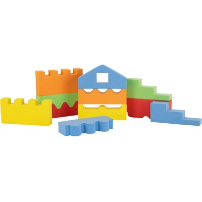 Playtive Stapelbouwstenen (Bont gekleurd) Playtive Stapelbouwstenen (Bont gekleurd)