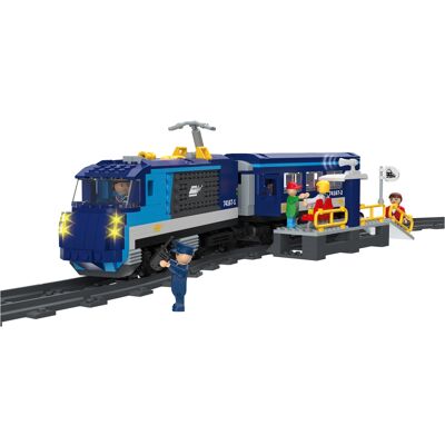 Playtive Clippys Bouwstenen set trein (Passagierstrein) Playtive Clippys Bouwstenen set trein (Passagierstrein)