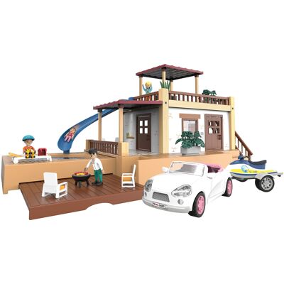 Playtive Speelset politiebureau, brandweerkazerne of strandhuis (Strandhuis) Playtive Speelset politiebureau, brandweerkazerne of strandhuis (Strandhuis)