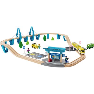 Playtive Houten treinbaan (Passagierstrein) Playtive Houten treinbaan (Passagierstrein)
