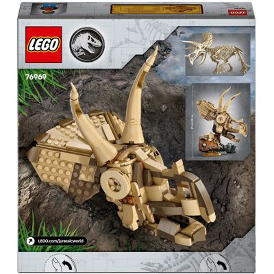 Lego JURASSIC WORLD™ Dinosaurusfossielen: Triceratops schedel 76969 Lego JURASSIC WORLD™ Dinosaurusfossielen: Triceratops schedel 76969