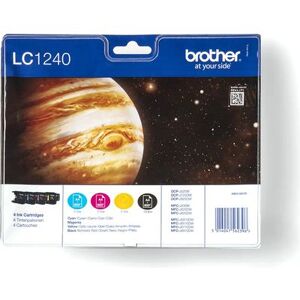Brother LC-1240VALBP Inktcartridge 4-kleuren Multipack