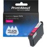PrintAbout  Inktcartridge T079 (C13T07934010) Magenta geschikt voor Epson