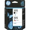 HP Inktcartridge 305 (6ZD17AE) Zwart + 3 kleuren Multipack