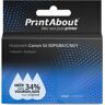 PrintAbout  Inktcartridge GI-50PGBK/C/M/Y 4-kleuren Multipack Hoge capaciteit geschikt voor Canon