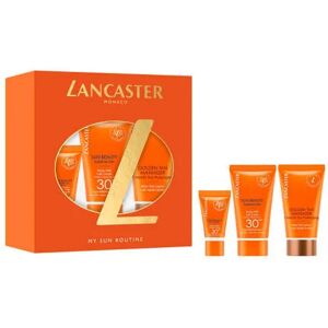 Lancaster Sun Beauty Set zonnebrand - bodymilk SPF 30 50 ml + Golden Tan Max lotion 50 ml + Fluid SPF 30 3 ml 000