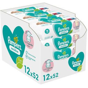 Pampers Sensitive 12 x 52 babydoekjes 000