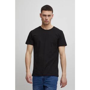 Blend basic T-shirt (set van 2) zwart S Heren