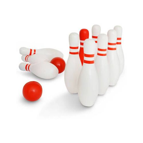 BS Toys Bowlen - Rood & Wit 000 Jongens/meisjes