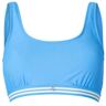 Brunotti voorgevormde crop bikinitop Korola blauw 40 Dames