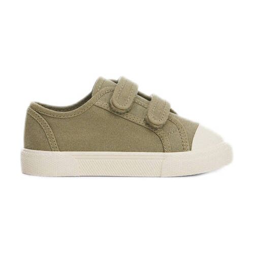 Mango Kids Kleuter sneakers kaki 26 Jongens