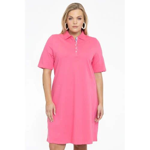 Yoek blousejurk roze 2XL 54/56 Dames