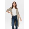 JDY gebreid vest JDYMARCO beige M Dames