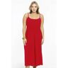 Yoek Travelstof jurk rood 2XL 54/56 Dames
