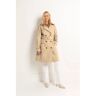 Claudia Sträter Maura by Claudia Strater trenchcoat zomer met ceintuur beige 40 Dames