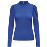 ONLY top ONLMADELINA met textuur blauw XS Dames