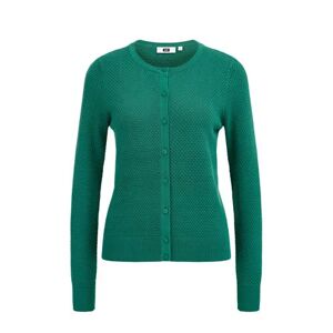 WE Fashion vest met textuur groen XS Dames