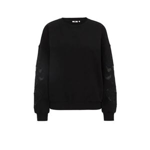 WE Fashion sweater zwart L Dames