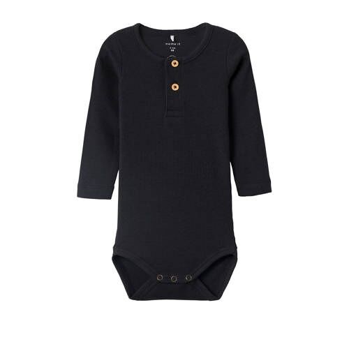 Name it BABY romper NBMKAB zwart 62 Jongens