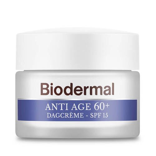 Biodermal Anti Age 60+ dagcrème tegen huidveroudering SPF15 - 50 ml 000 Unisex
