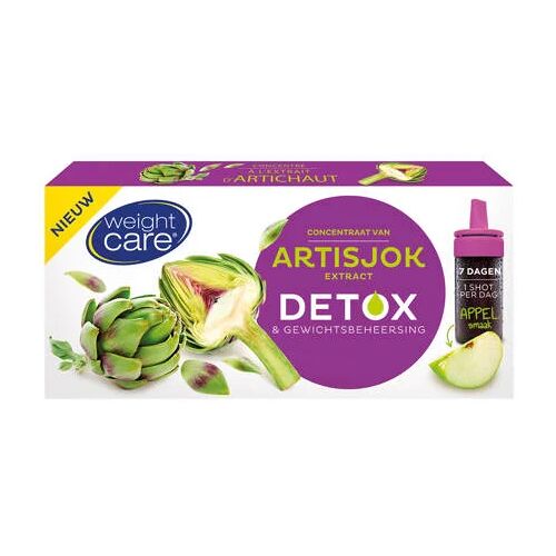 Weight Care Artisjok Detox shots appel - 7 x 10ML 000