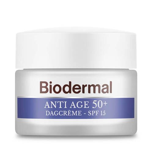 Biodermal Anti Age 50+ dagcrème tegen huidveroudering SPF15 - 50 ml 000 Unisex