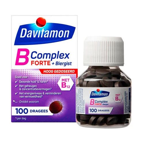 Davitamon Vitamine B Complex met biergist - 100 stuks 000