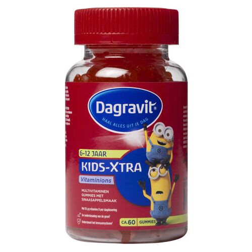 Dagravit Kids-Xtra Vitaminions multivitaminen 6-12 jaar - 60 gummies 000