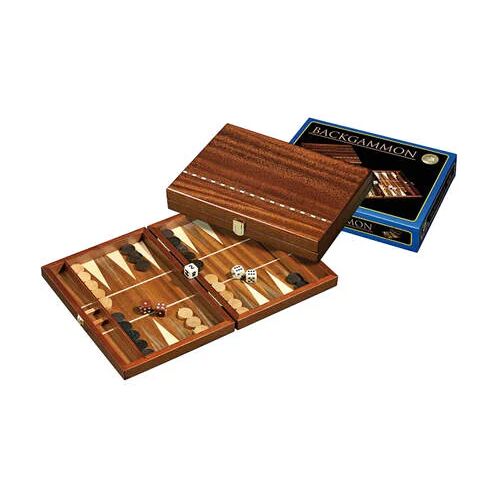 Philos Backgammon Epirus klein 25.5x18.2cm Backgammon Epirus klein (25.5x18.2 cm) 000 Jongens/meisjes