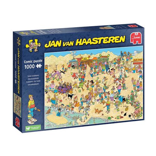 Jan van Haasteren zandsculpturen legpuzzel 1000 stukjes 000 Jongens/meisjes