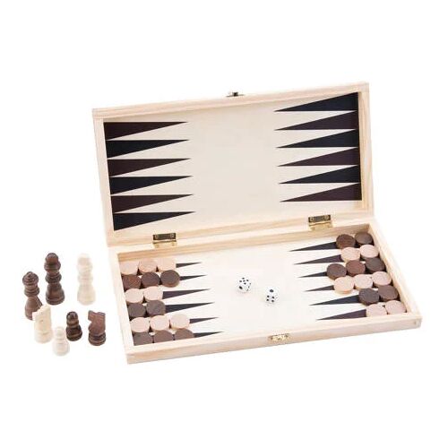 Buffalo Schaak/ Backgammon set Schaak-/ backgammon set 000 Jongens/meisjes